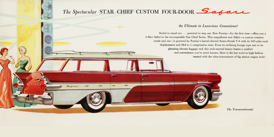 Pontiac V8 Star Chief Safari 1957 Transcontinental | Vintage Cars 1891-1970