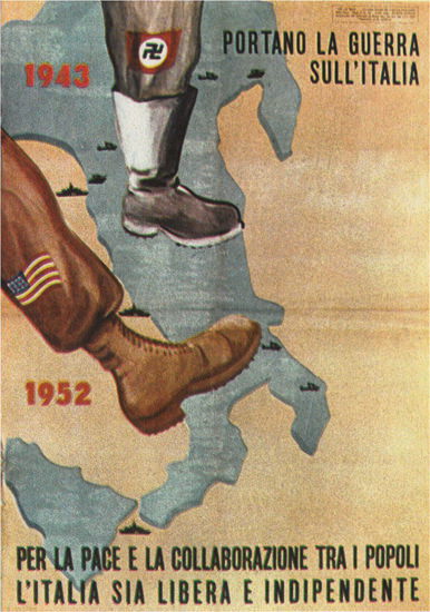 Portano La Guerra Sull Italia Independence Italy | Vintage War Propaganda Posters 1891-1970