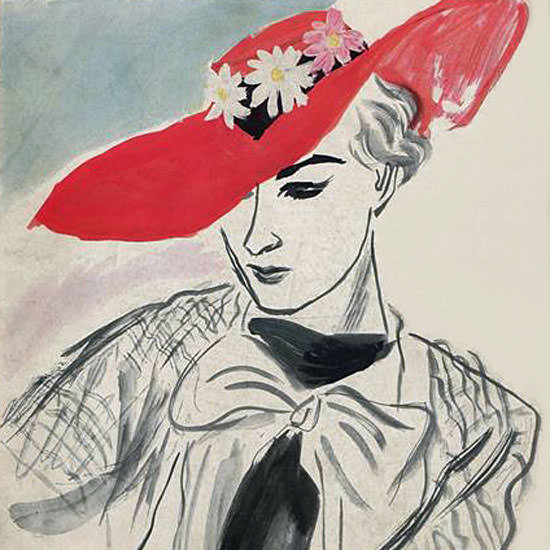 RS Grafstrom Vogue Cover 1934-05-01 Copyright crop | Best of 1930s Ad and Cover Art