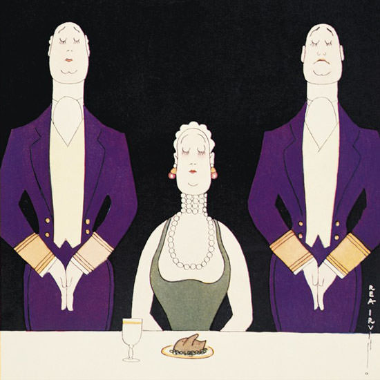 Rea Irvin The New Yorker 1927_11_19 Copyright crop | Best of 1920s Ad and Cover Art