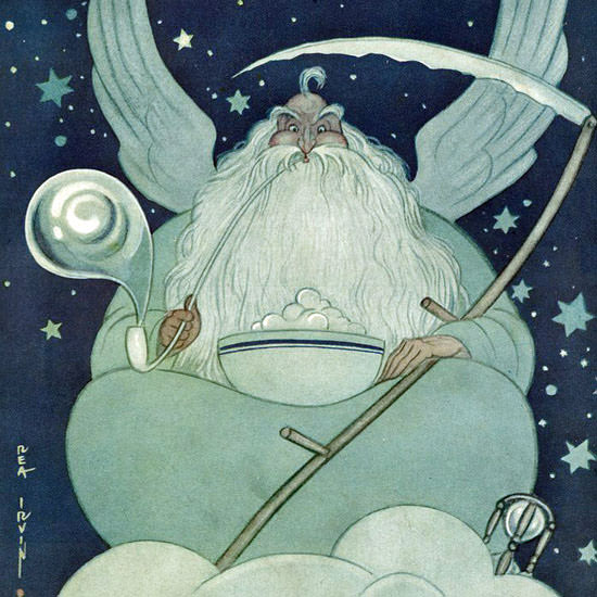 Rea Irvin The New Yorker 1927_12_31 Copyright crop | Best of 1920s Ad and Cover Art