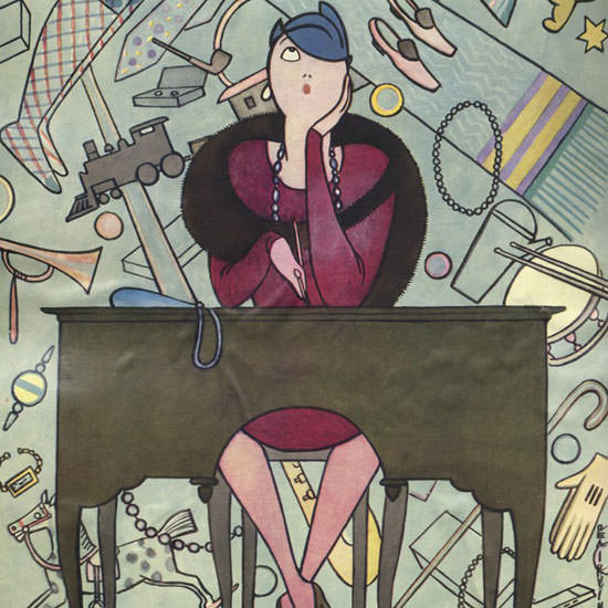 Rea Irvin The New Yorker 1928_12_01 Copyright crop | Best of 1920s Ad and Cover Art