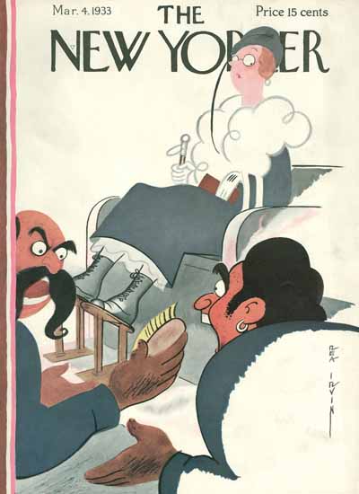 Rea Irvin The New Yorker 1933_03_04 Copyright | New Yorker 1925-45 Rea Irvin The New Yorker 1933_03_04 Copyright | The New Yorker Graphic Art Covers 1925-1945