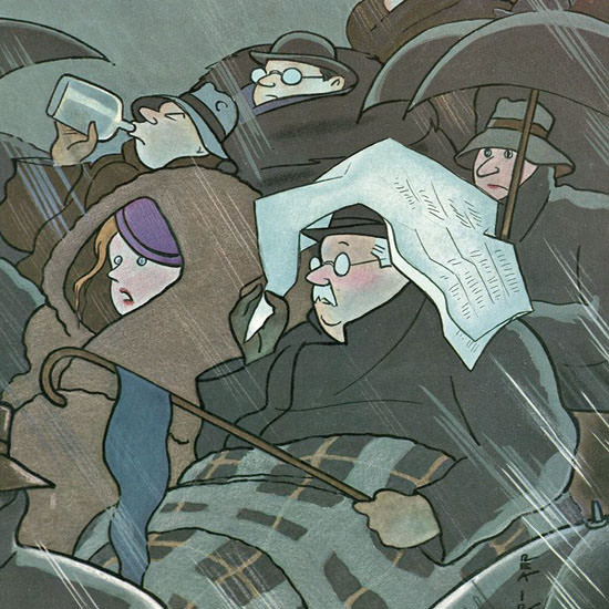 Rea Irvin The New Yorker 1934_11_17 Copyright crop | Best of 1930s Ad and Cover Art