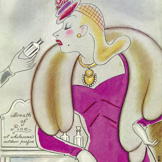 Rea Irvin The New Yorker 1939_05_27 Copyright crop | Best of Vintage Cover Art 1900-1970