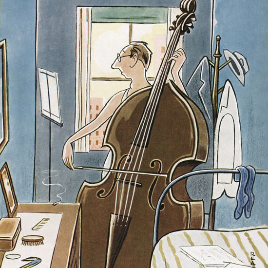 Rea Irvin The New Yorker 1949_09_17 Copyright crop | Best of 1940s Ad and Cover Art