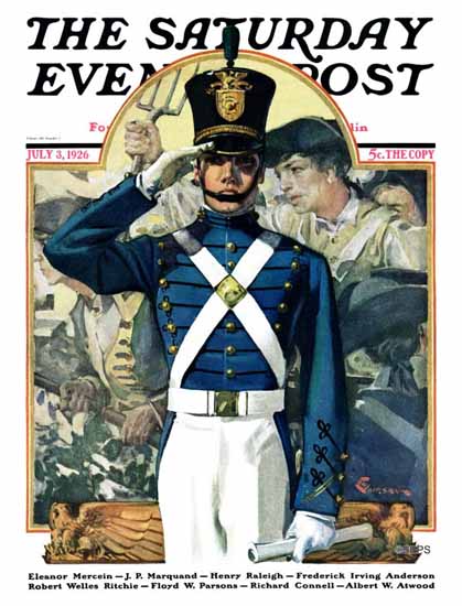 Roaring 1920s EM Jackson Saturday Evening Post 1926_07_03 | Roaring 1920s Ad Art and Magazine Cover Art