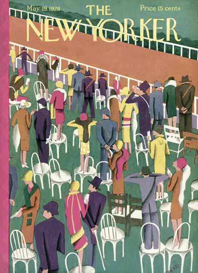 Roaring 1920s Ilonka Karasz The New Yorker 1928_05_19 Copyright | Roaring 1920s Ad Art and Magazine Cover Art