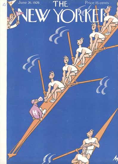 Roaring 1920s Julian De Miskey The New Yorker 1926_06_26 Copyright | Roaring 1920s Ad Art and Magazine Cover Art