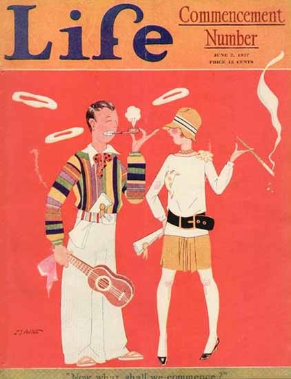 Roaring 1920s LT Holton Life Humor Magazine 1927-06-02 Copyright | Roaring 1920s Ad Art and Magazine Cover Art