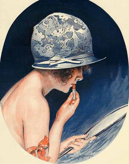 Roaring 1920s Maurice Milliere La Vie Parisienne 1925 Meilleur Ami page | Roaring 1920s Ad Art and Magazine Cover Art
