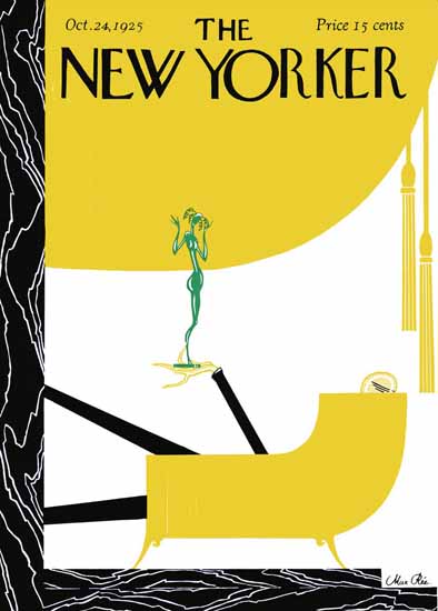 Roaring 1920s Max Ree The New Yorker 1925_10_24 Copyright | Roaring 1920s Ad Art and Magazine Cover Art