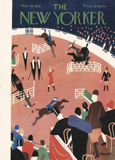 Roaring 1920s Theodore G Haupt The New Yorker 1928_11_10 Copyright | Roaring 1920s Ad Art and Magazine Cover Art