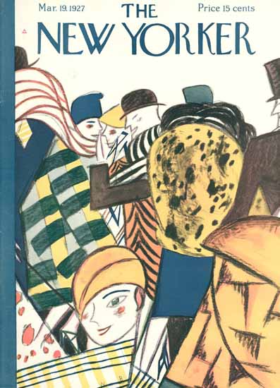 Roaring 1920s W Boethling The New Yorker 1927_03_19 Copyright | Roaring 1920s Ad Art and Magazine Cover Art