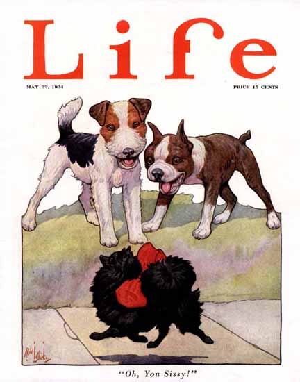 Robert L Dickey Life Humor Magazine 1924-05-22 Copyright | Life Magazine Graphic Art Covers 1891-1936