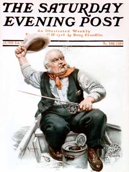 Robert Robinson Cover Artist Saturday Evening Post 1911_06_24 | The Saturday Evening Post Graphic Art Covers 1892-1930