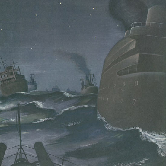 Roger Duvoisin The New Yorker 1943_06_05 Copyright crop | Best of 1940s Ad and Cover Art