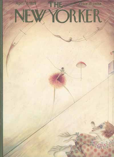 Rose Silver The New Yorker 1929_04_13 Copyright | The New Yorker Graphic Art Covers 1925-1945