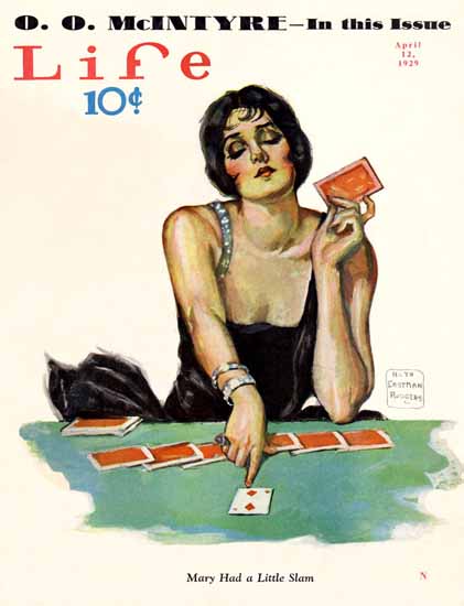 Ruth Eastman Rodgers Life Magazine A Little Slam 1929-04-12 Copyright | LIFE 1891-1936 Ruth Eastman Rodgers Life Magazine A Little Slam 1929-04-12 Copyright | Life Magazine Graphic Art Covers 1891-1936