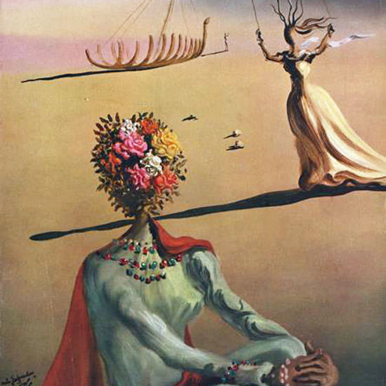 Salvador Dali Vogue Cover 1939-06-01 Copyright crop | Best of 1930s Ad and Cover Art