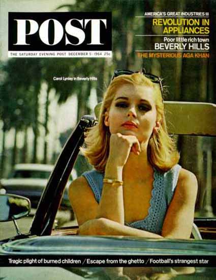 Saturday Evening Post Copyright 1964 Carol Lynley Beverly | Sex Appeal Vintage Ads and Covers 1891-1970