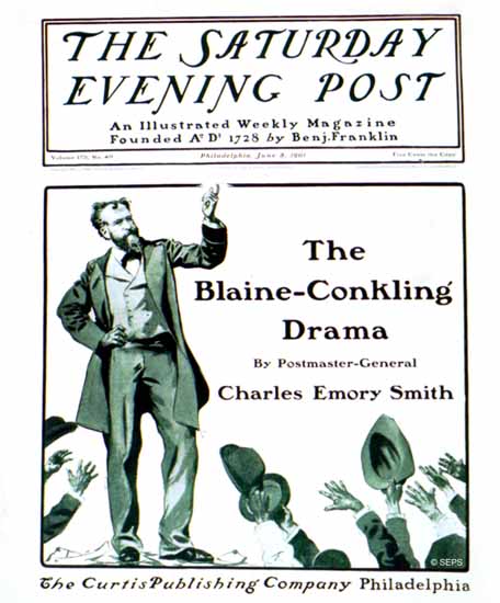 Saturday Evening Post Cover Art 1901_06_08 | The Saturday Evening Post Graphic Art Covers 1892-1930