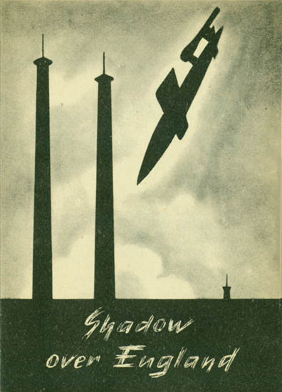 Shadow Over England | Vintage War Propaganda Posters 1891-1970