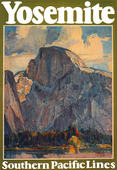 Southern Pacific Lines Yosemite 1926 | Vintage Travel Posters 1891-1970