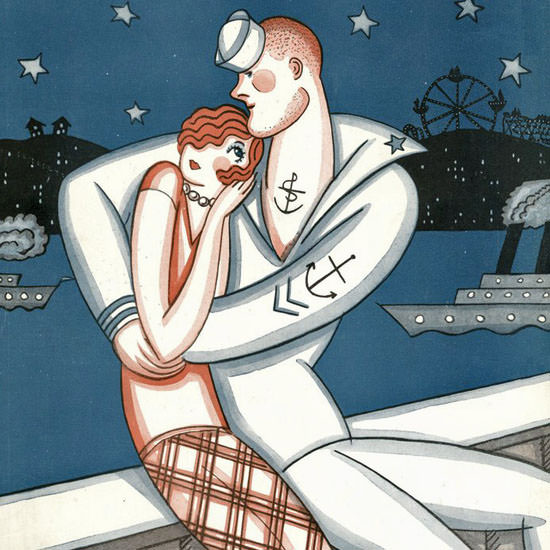 Stanley W Reynolds The New Yorker 1926_05_29 Copyright crop | Best of 1920s Ad and Cover Art