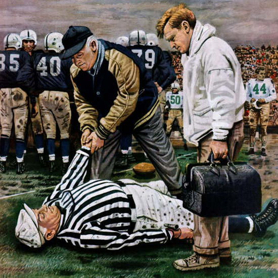 Stevan Dohanos Saturday Evening Post Ref 1950_11_25 Copyright crop | Best of 1950s Ad and Cover Art