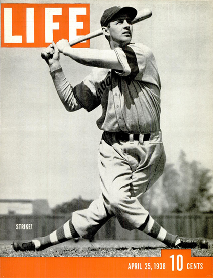 Strike Baseball 25 Apr 1938 Copyright Life Magazine | Life Magazine BW Photo Covers 1936-1970