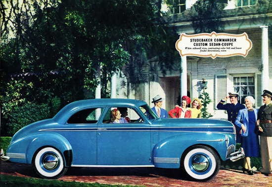 Studebaker Commander Sedan Coupe 1941 | Vintage Cars 1891-1970