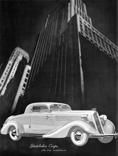 Studebaker Coupe Skyscraper 1935 | Vintage Cars 1891-1970