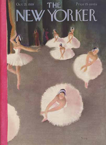 Susanne Suba The New Yorker 1939_10_21 Copyright | The New Yorker Graphic Art Covers 1925-1945
