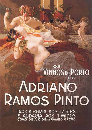 The Bacchanal Nude Leopoldo Metlicovitz Ramos Pinto Porto Sex Appeal | Sex Appeal Vintage Ads and Covers 1891-1970