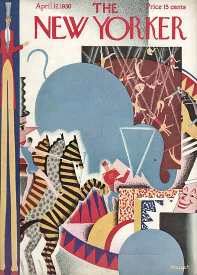 Theodore G Haupt The New Yorker 1930_04_12 Copyright | The New Yorker Graphic Art Covers 1925-1945