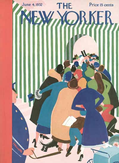 Theodore G Haupt The New Yorker 1932_06_04 Copyright | The New Yorker Graphic Art Covers 1925-1945
