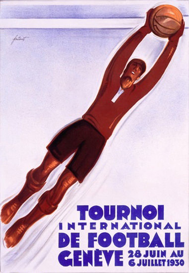 Tournoi International De Football Geneve 1930 | Vintage Ad and Cover Art 1891-1970