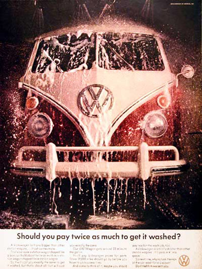 VW Volkswagen 1967 Bus Car Wash | Vintage Cars 1891-1970