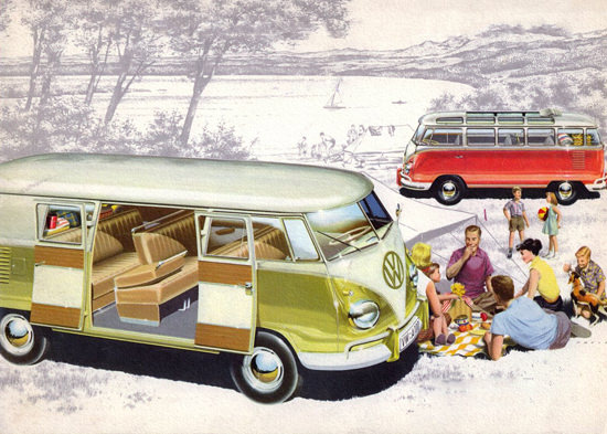 VW Volkswagen Station Wagon 1958 | Vintage Cars 1891-1970