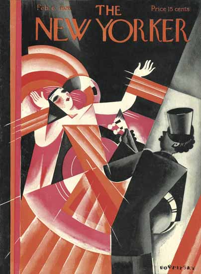 Victor Bobritsky The New Yorker 1926_02_06 Copyright | The New Yorker Graphic Art Covers 1925-1945