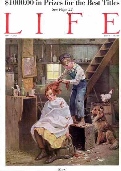 Victor C Anderson Life Humor Magazine 1923-05-24 Copyright | Life Magazine Graphic Art Covers 1891-1936