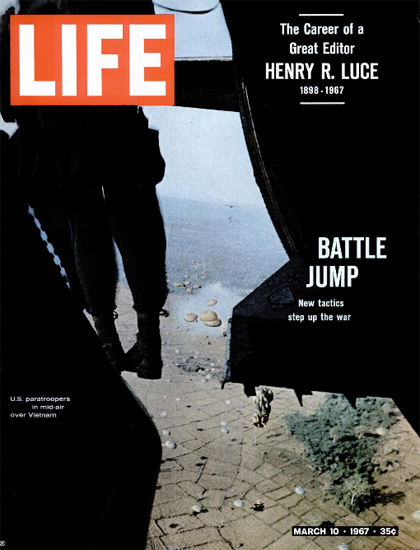 Vietnam 10000 US Soldiers Killed 10 Mar 1967 Copyright Life Magazine | Life Magazine Color Photo Covers 1937-1970