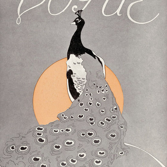 Vogue Cover 1909-11-27 Copyright crop | Best of 1891-1919 Ad and Cover Art