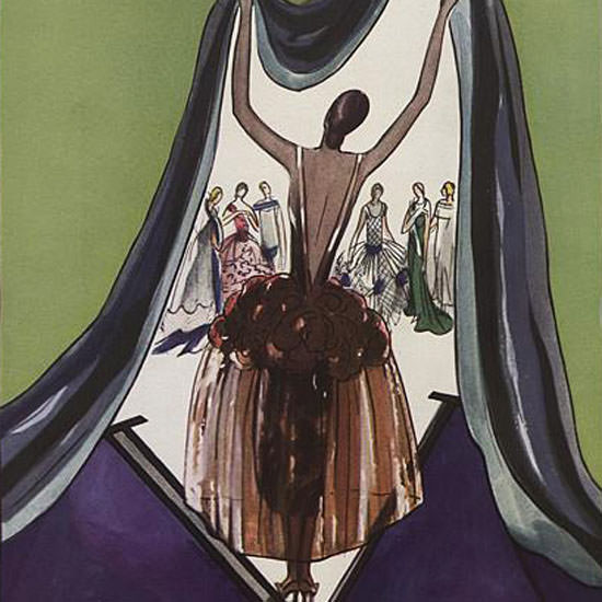 Vogue Cover 1924-08-01 Copyright crop | Best of 1920s Ad and Cover Art