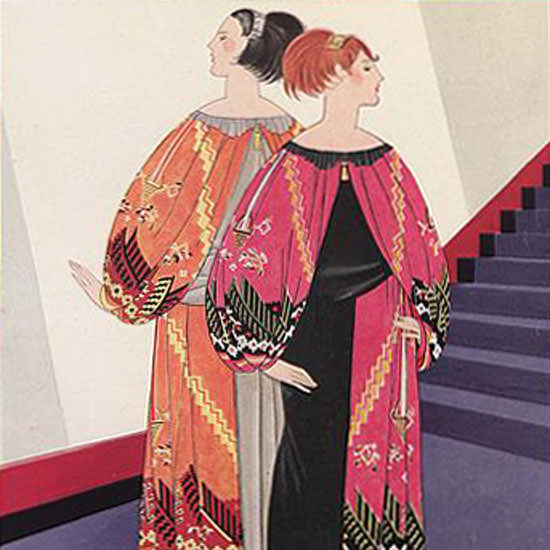 Vogue Cover 1925-11-01 Copyright crop | Best of 1920s Ad and Cover Art