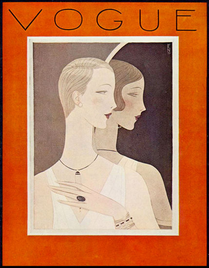 Vogue Cover Copyright 1926 The Mirror | Sex Appeal Vintage Ads and Covers 1891-1970