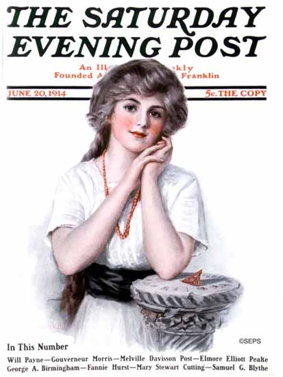WH Coffin Saturday Evening Post 1914_06_20 | The Saturday Evening Post Graphic Art Covers 1892-1930