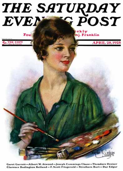 WH Coffin Saturday Evening Post 1928_04_28 | The Saturday Evening Post Graphic Art Covers 1892-1930