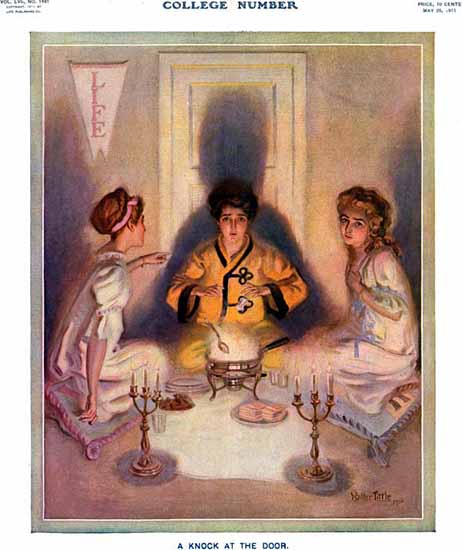 Walter Tittle Life Humor Magazine 1911-05-25 Copyright | LIFE 1891-1936 Walter Tittle Life Humor Magazine 1911-05-25 Copyright | Life Magazine Graphic Art Covers 1891-1936